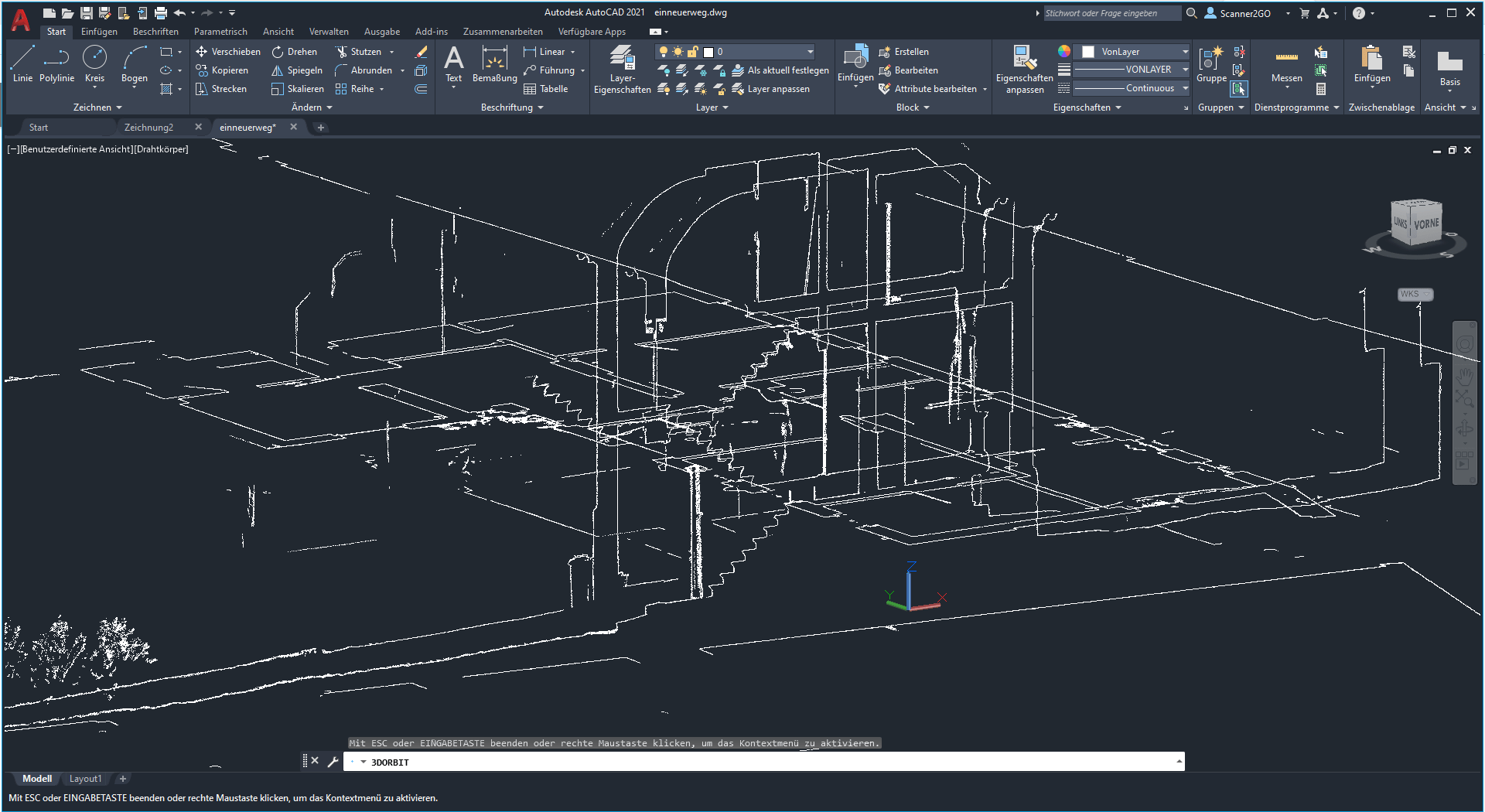 Gelöst Mehrere DXFDateien in einer AutoCAD Zeichnung importieren
