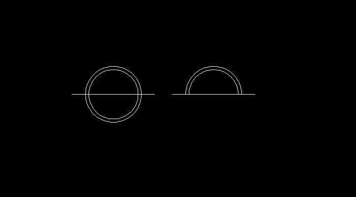 Solved half circle drawing Autodesk Community