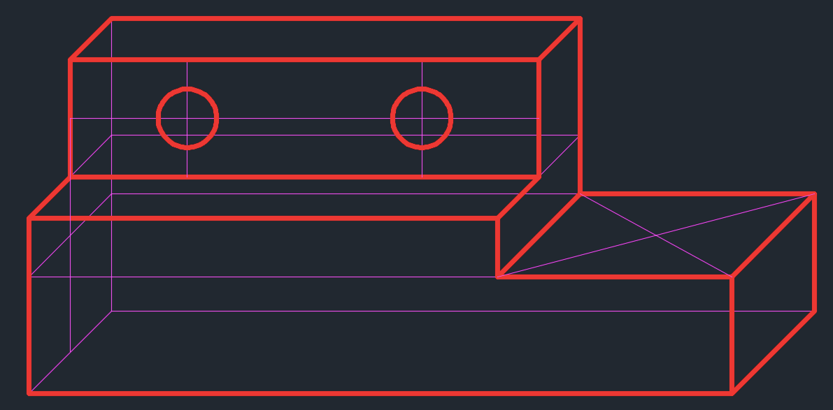Solved How to draw a circle in oblique pictorial (45