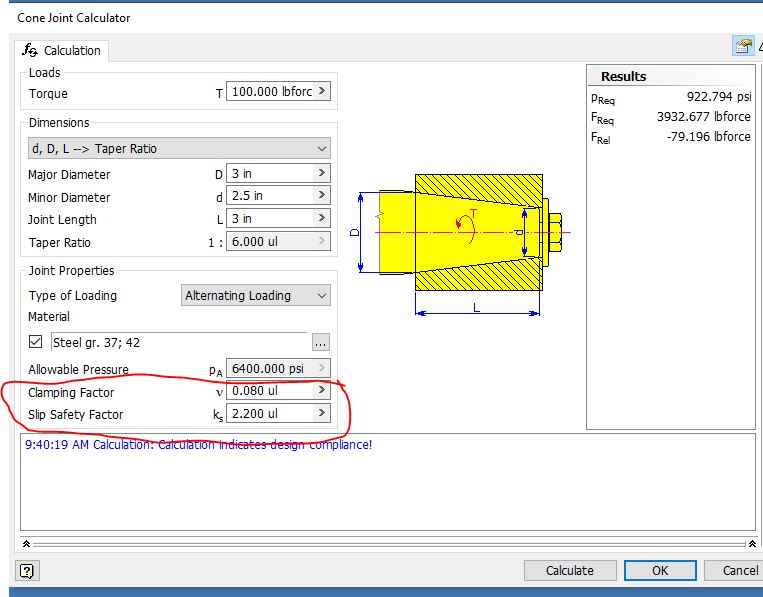 Cone Joint Calculator question Autodesk Community