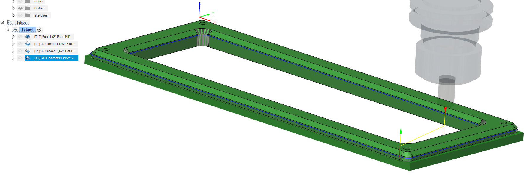 Solved Inside corner chamfer Autodesk Community