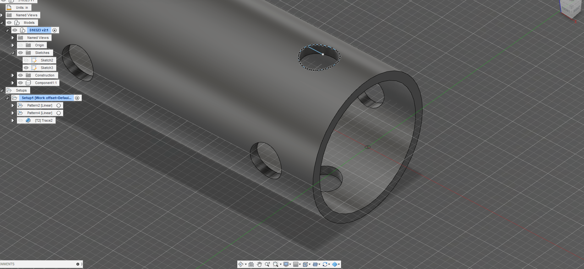 Solved Cross Hole Deburr Autodesk Community