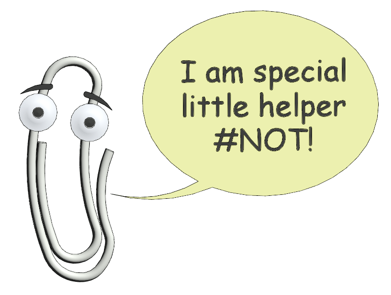 Paperclip Guy Microsoft Word