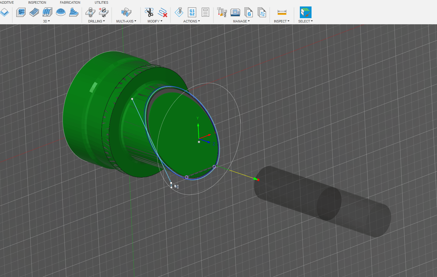 Solved 3D Contour Chamfer On Lathe Autodesk Community