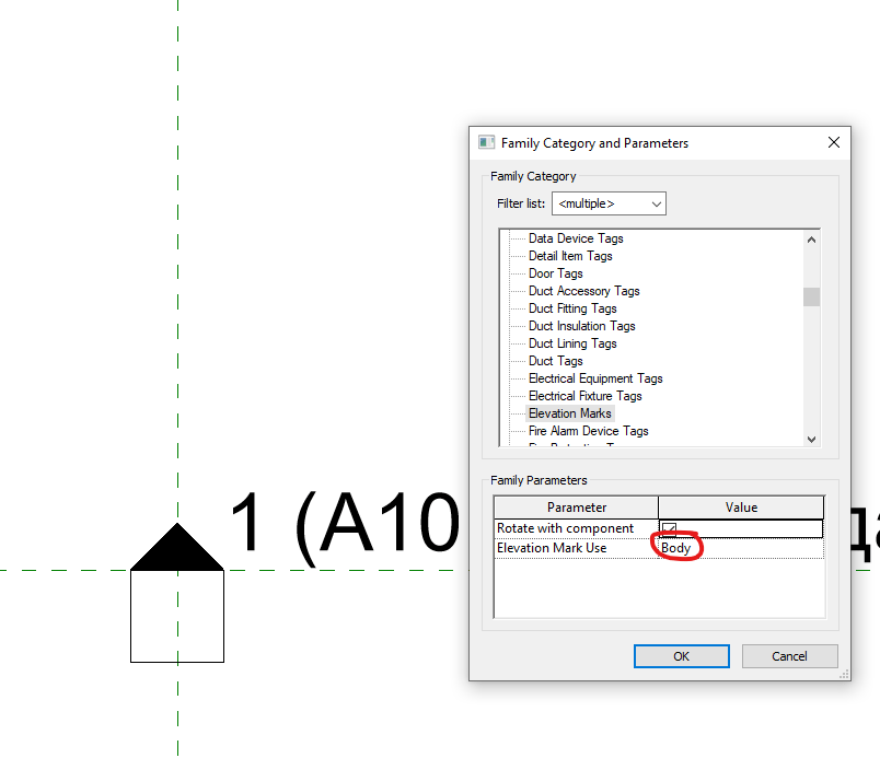 Revit 2013 Relocating Elevation Tag Autodesk Community