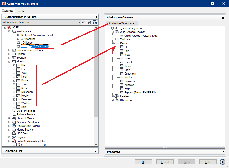Solved Can't customize drop down menus. Autodesk Community