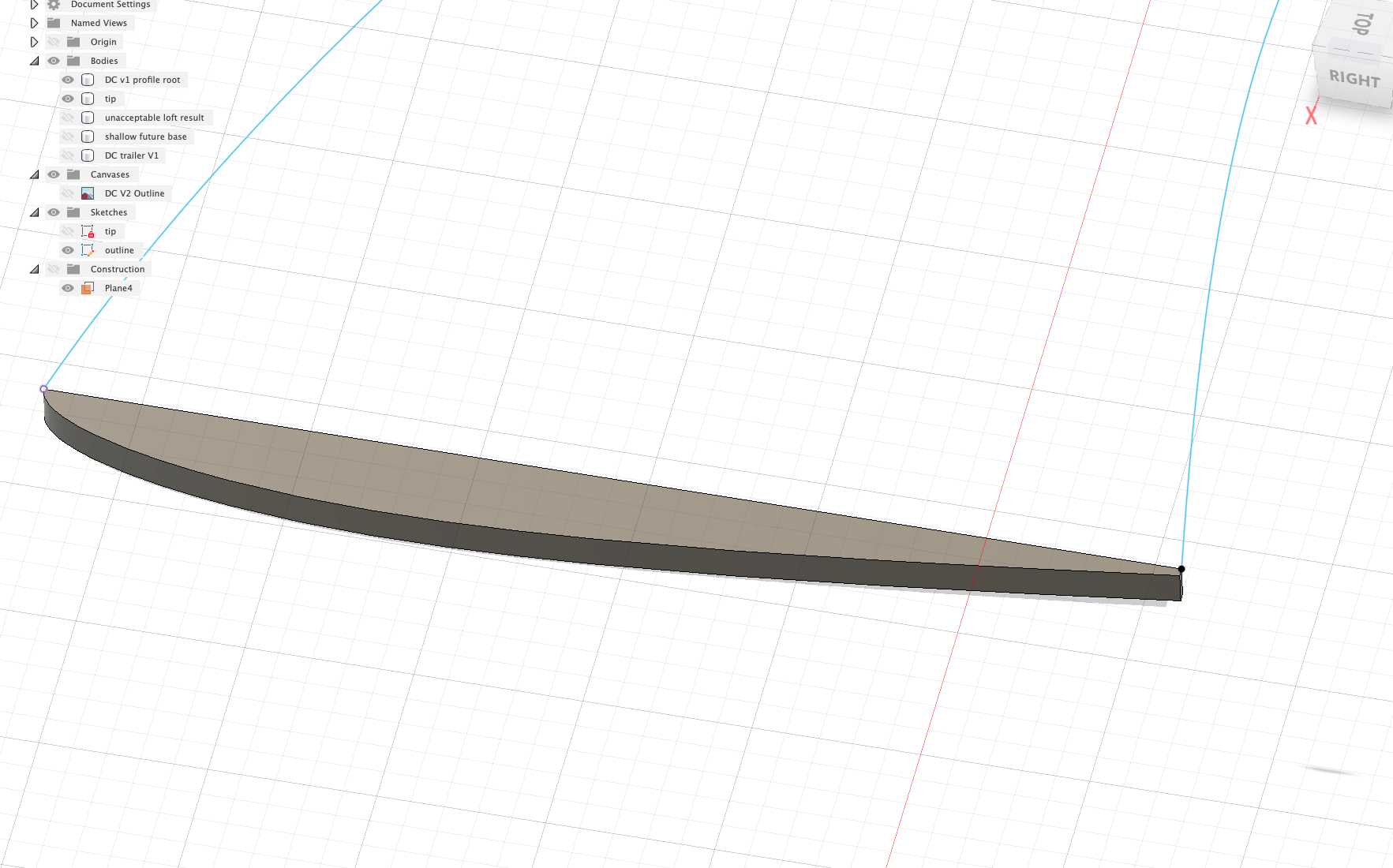 Solved How make a surfboard fin using loft? Autodesk Community