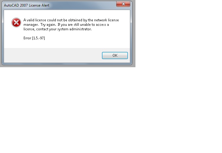 Network Licensing Error Autodesk Community