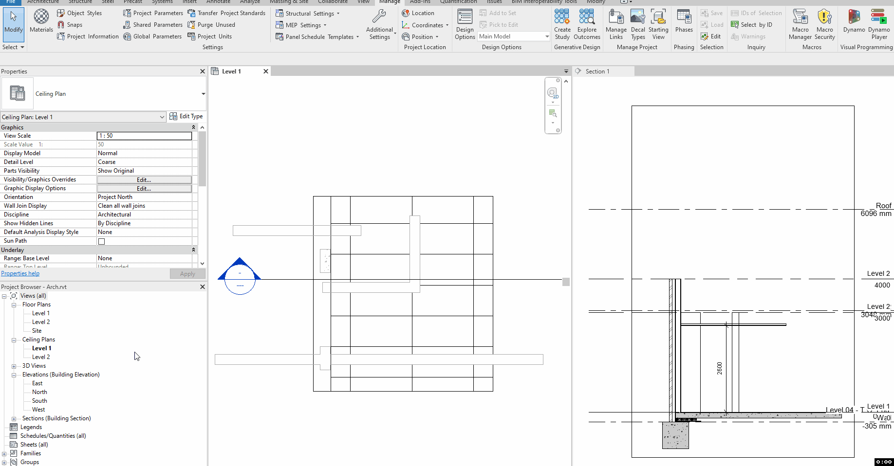 cut walls can see Linked Structural Model Autodesk Community