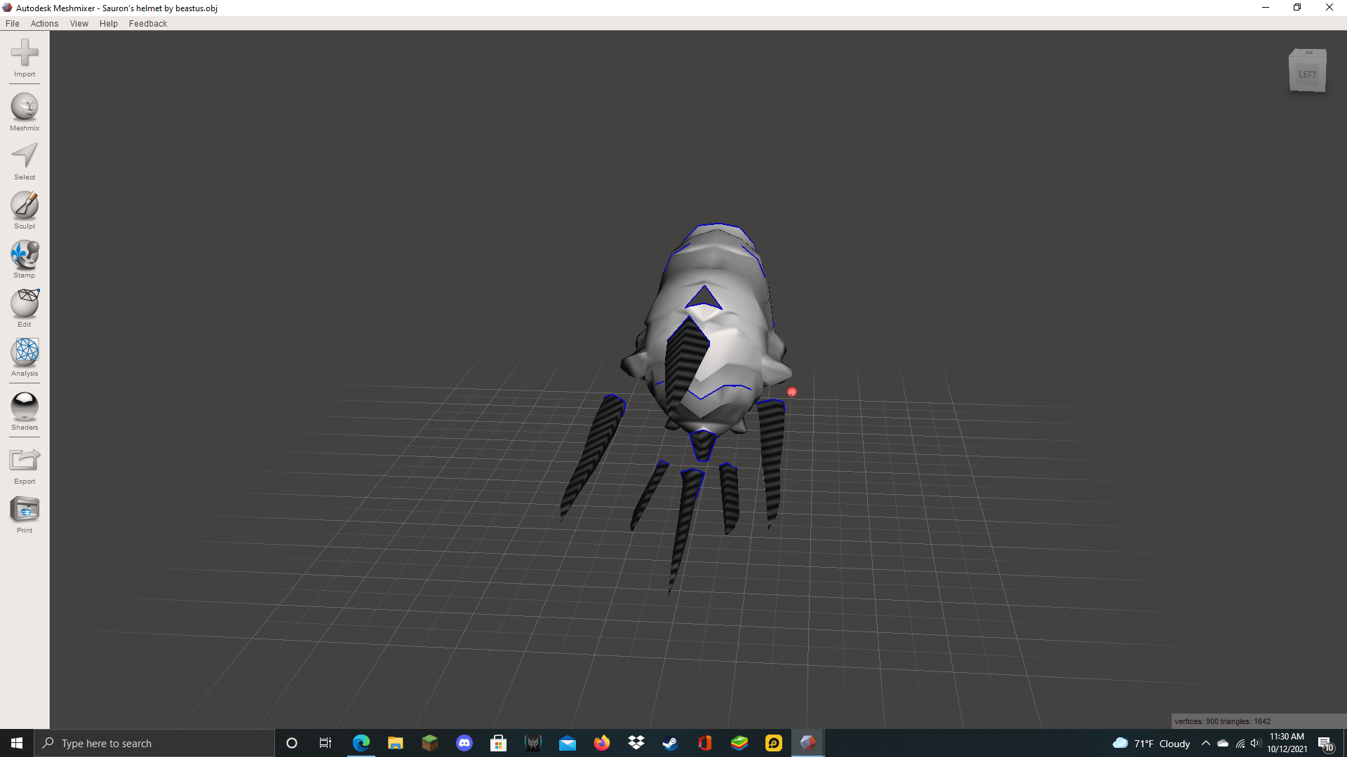 3d Printing Helmet Export from Pepakura not working Autodesk Community