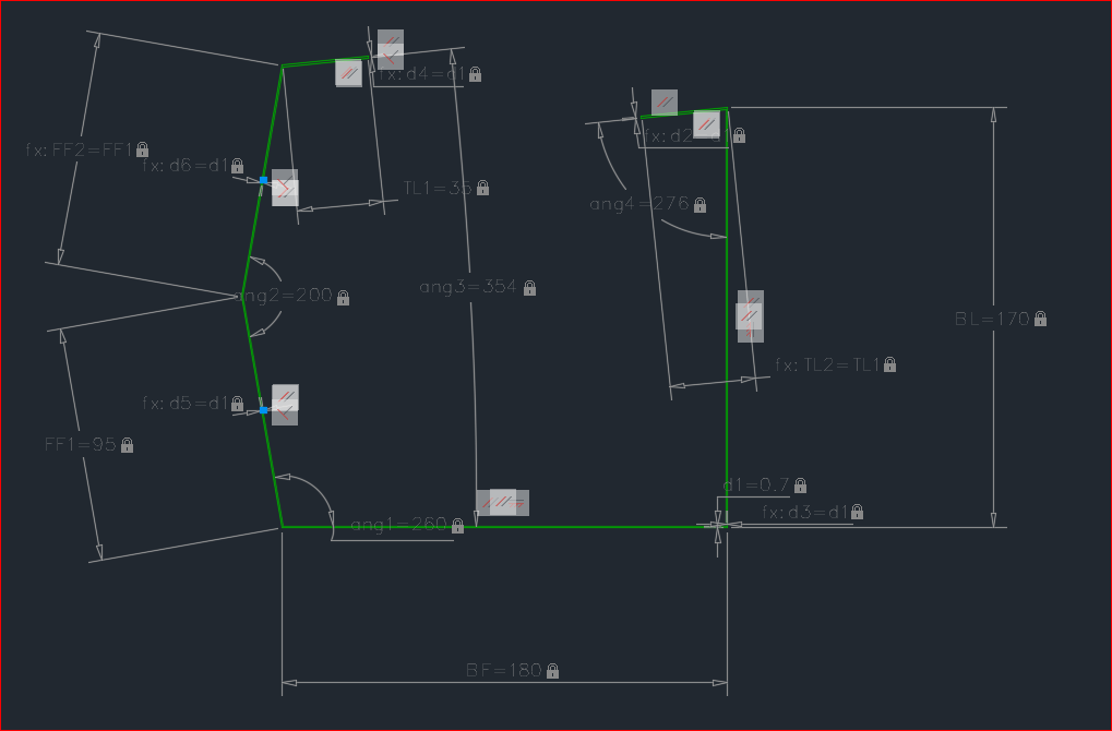 Dimensional Constraint Freezing AutoCAD. Autodesk Community