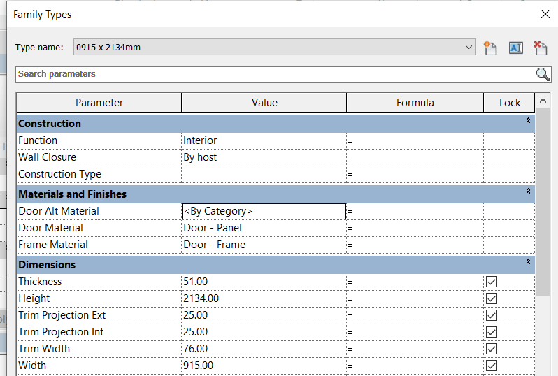 Solved Can't apply different finishes/paint to doors Autodesk Community