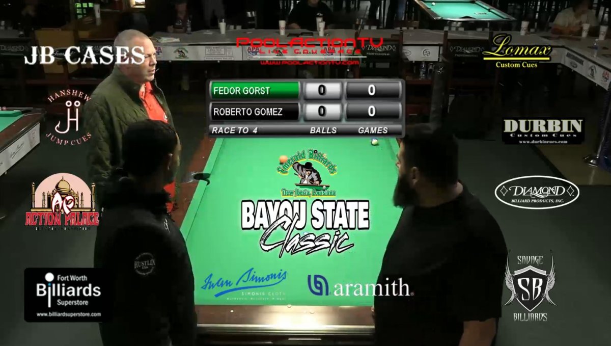 Bayou State ClassicFebruary 712Emerald Billiards New Iberia