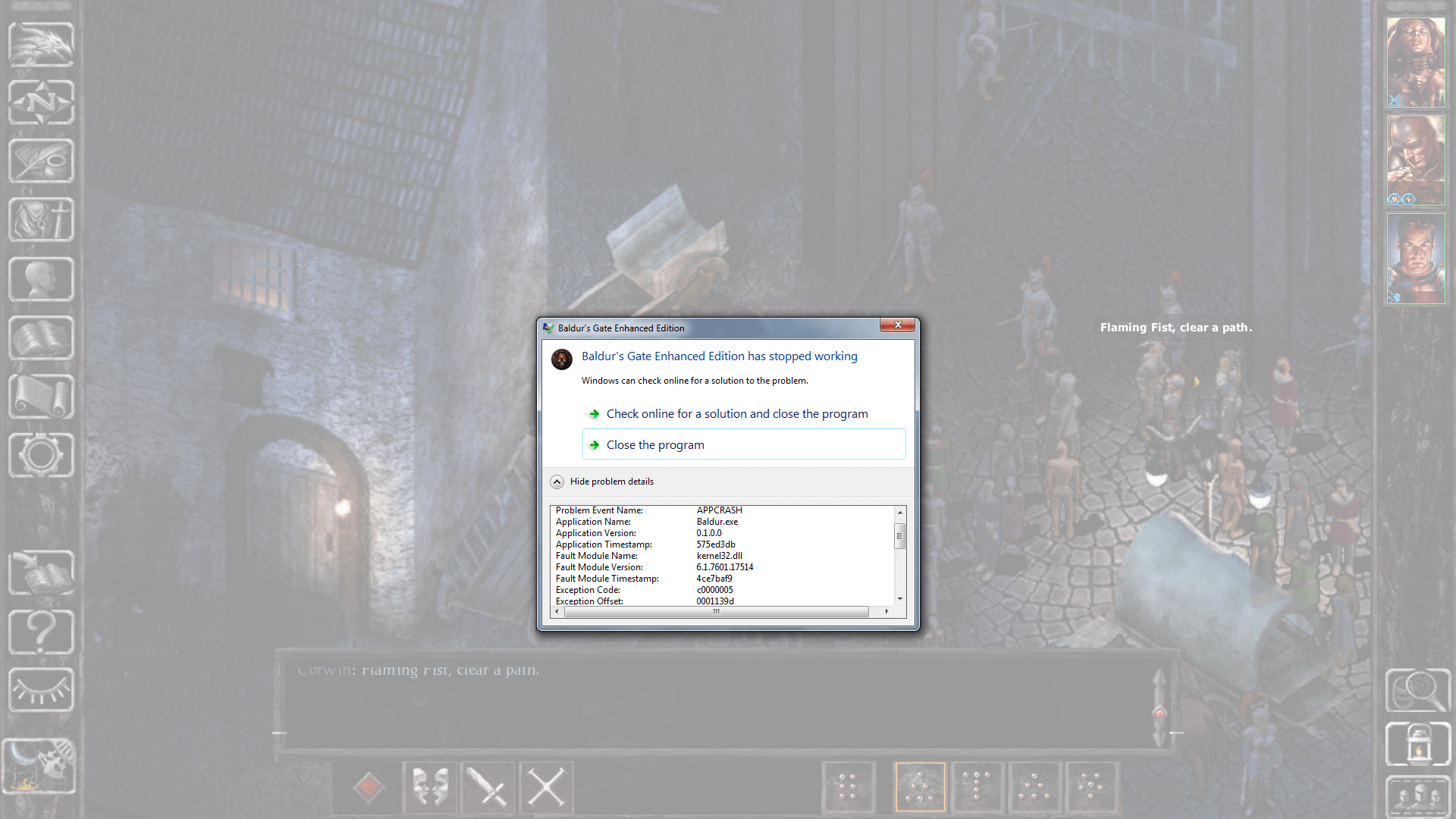 Infinity engine games crashing randomly — Beamdog Forums