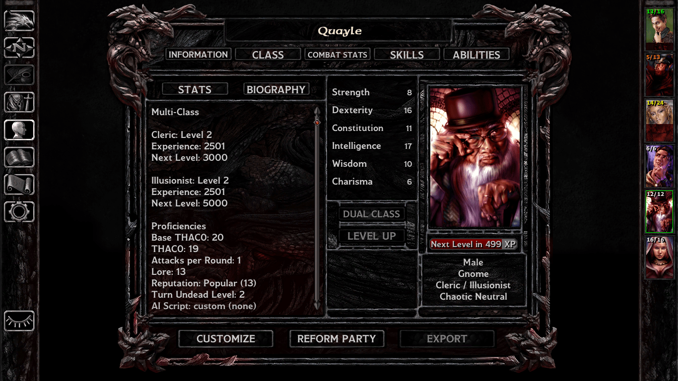 New Party Challenge Kevin of Candlekeep — Beamdog Forums