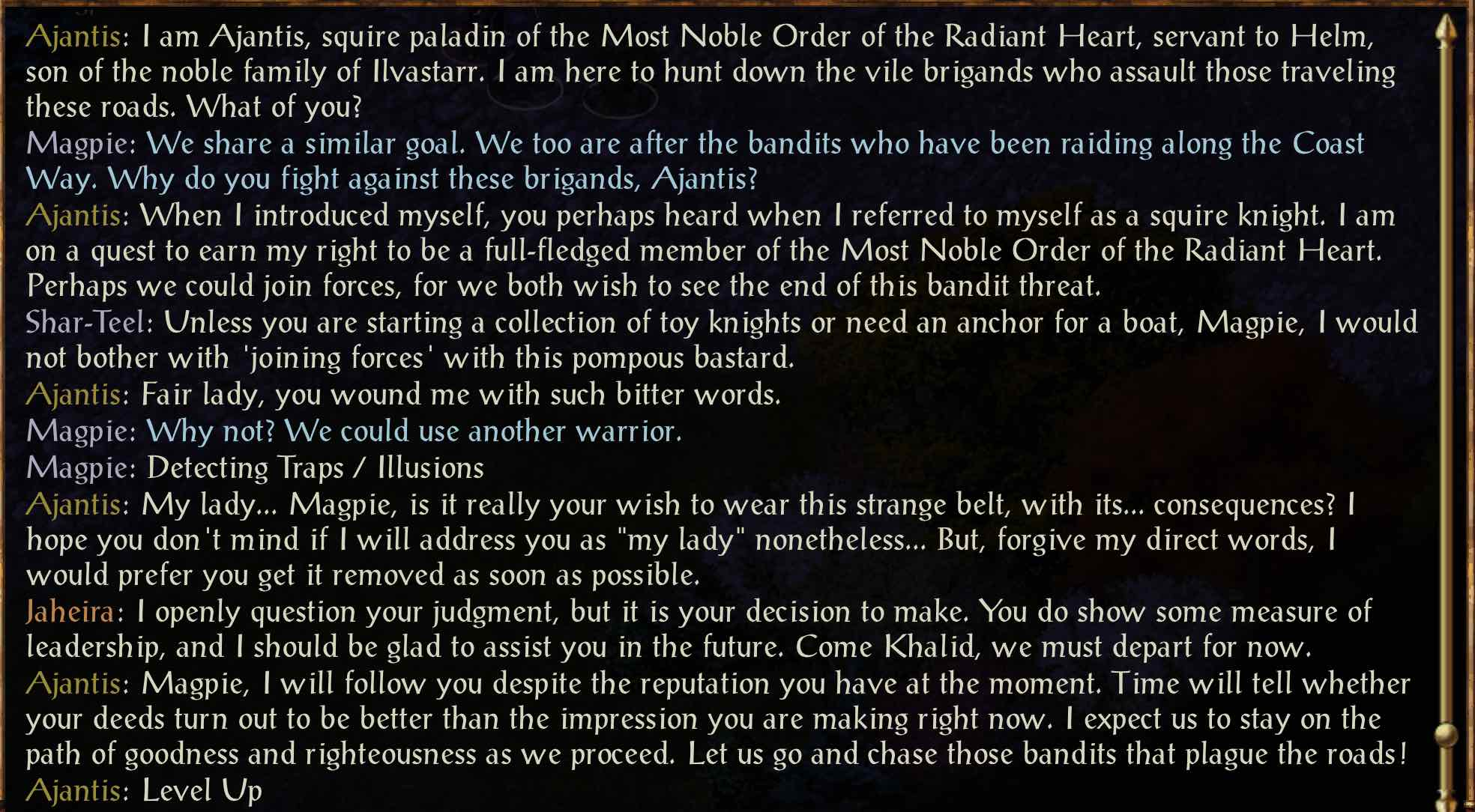 Wee Cant Spell [BGEE/BG2EE playthrough, complete] — Beamdog Forums