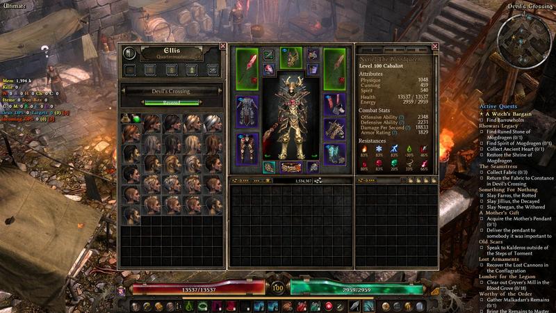 愛されし者 Grim Dawn Mod Skin キャプテン
