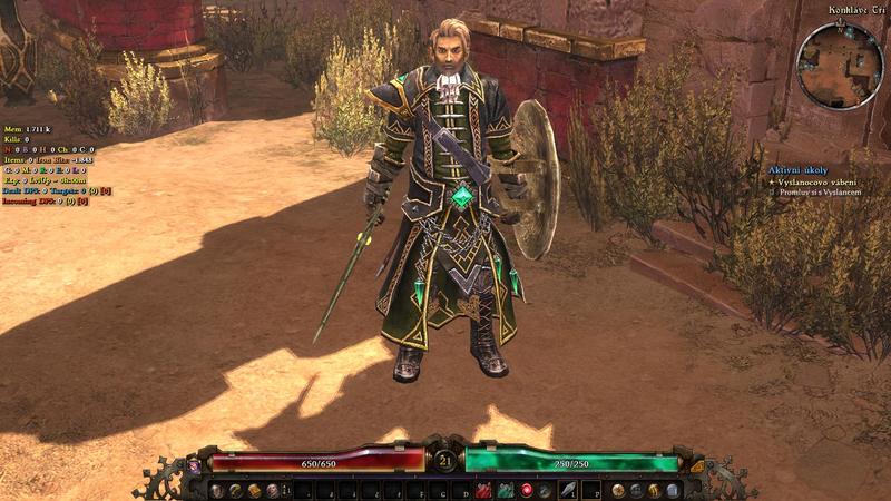 愛されし者 Grim Dawn Mod Skin キャプテン