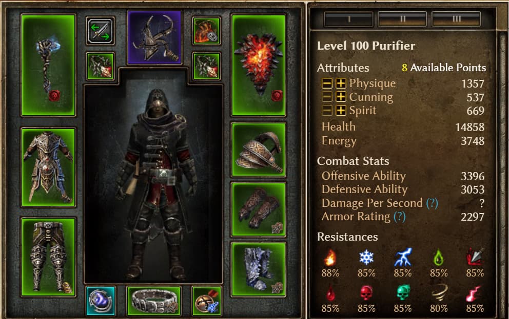 (1.2.0.3) Purifying Cairn HC Beginner RoK+Grenado Purifier Leveling