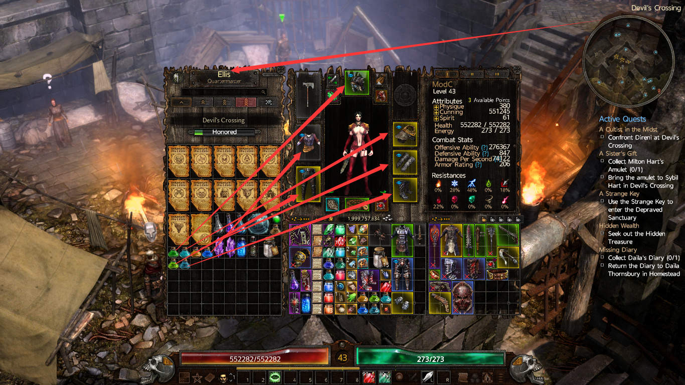 愛されし者 Grim Dawn Mod Skin キャプテン