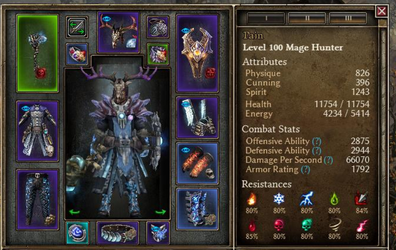 [1.1.6.1] The pain of Hyrian fun elemental shielded Mage Hunter