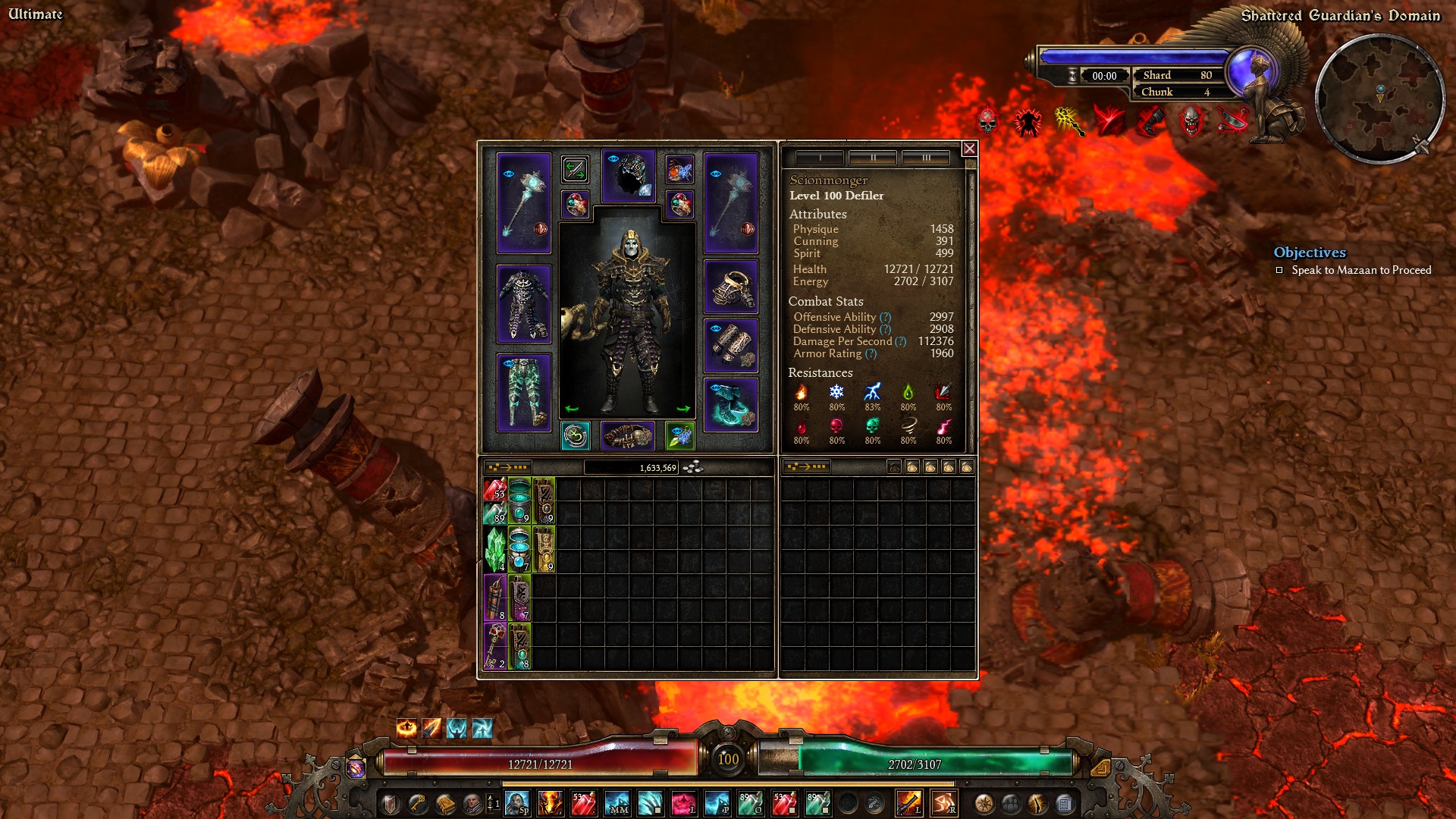 [1.1.8.1] Scionmonger 2H melee / 2H ranged aether Fire