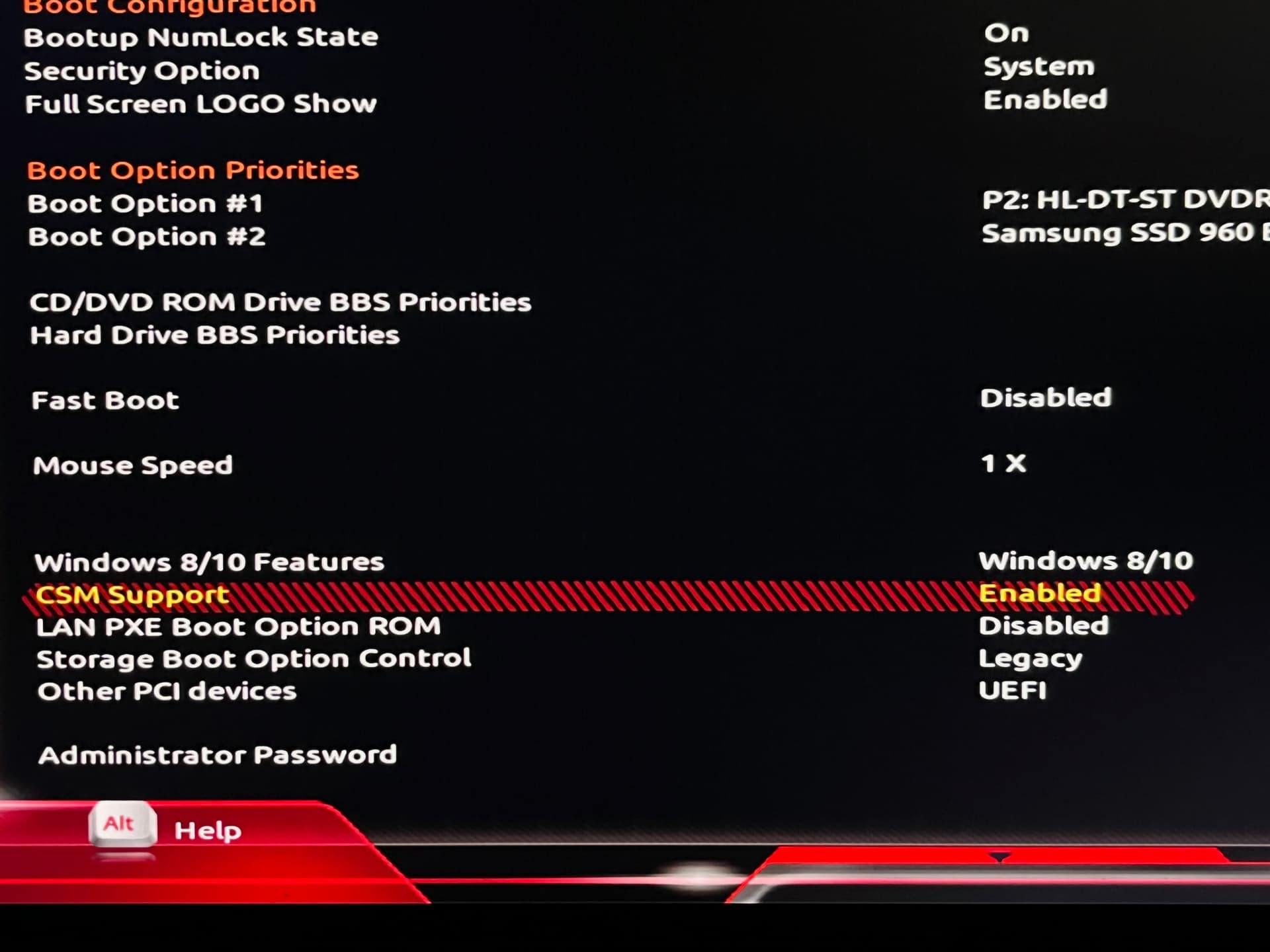 Malfunctioning communication between monitor and OS (black screen stays