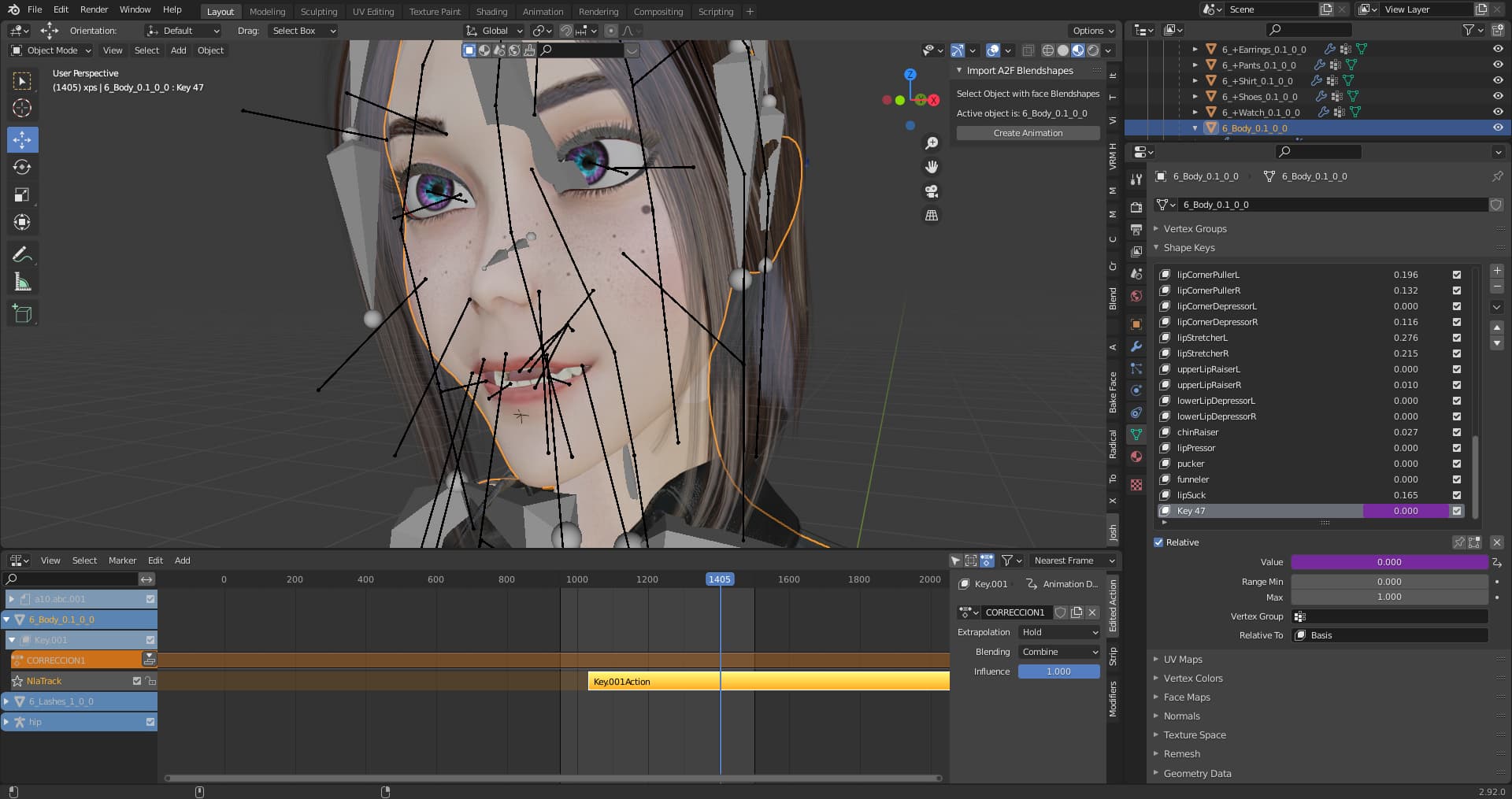 How to apply animation in Blender Audio2Face (closed) NVIDIA Developer Forums
