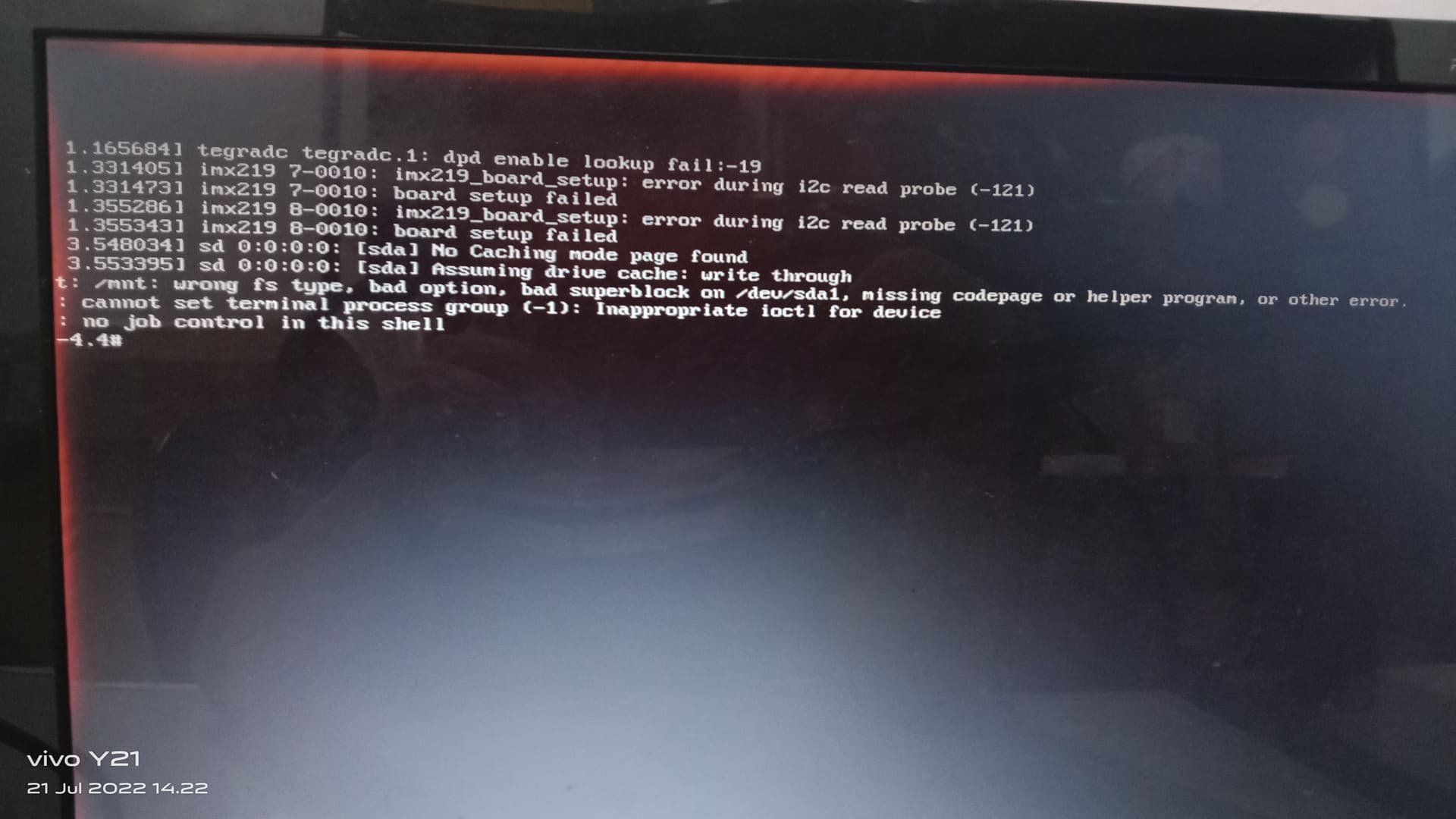 Error booting into jetson nano? Jetson Nano NVIDIA Developer Forums