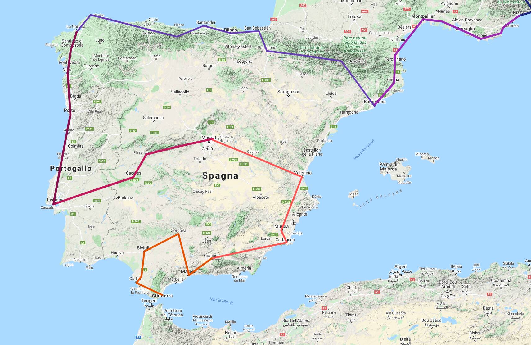 WT Stage 205 from Granada (Spain) to Gibraltar (Uk) Screenshots