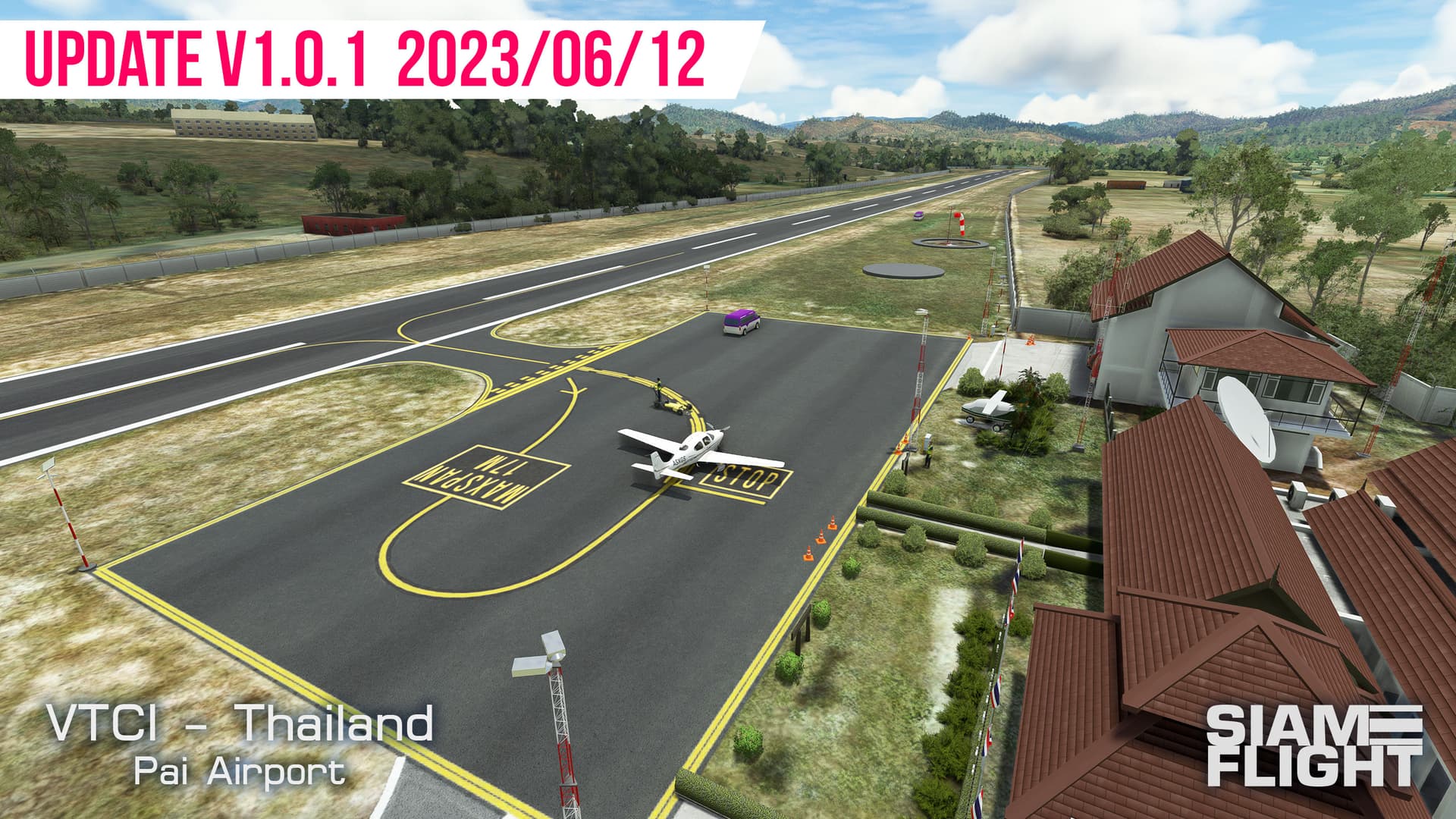 [Update v1.0.1] VTCI Pai Airport Mae Hong Son MSFS | SiamFlight - 3rd