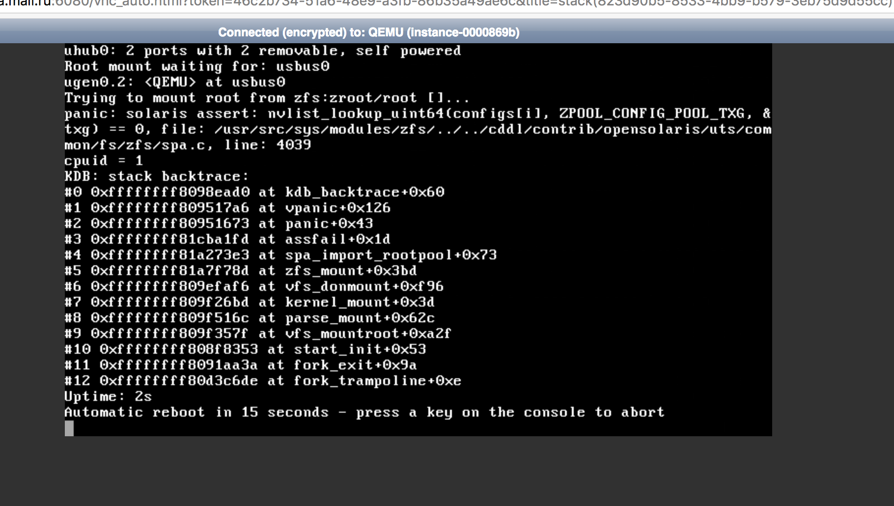 ZFS crash on mountroot after removal of slog device The FreeBSD Forums