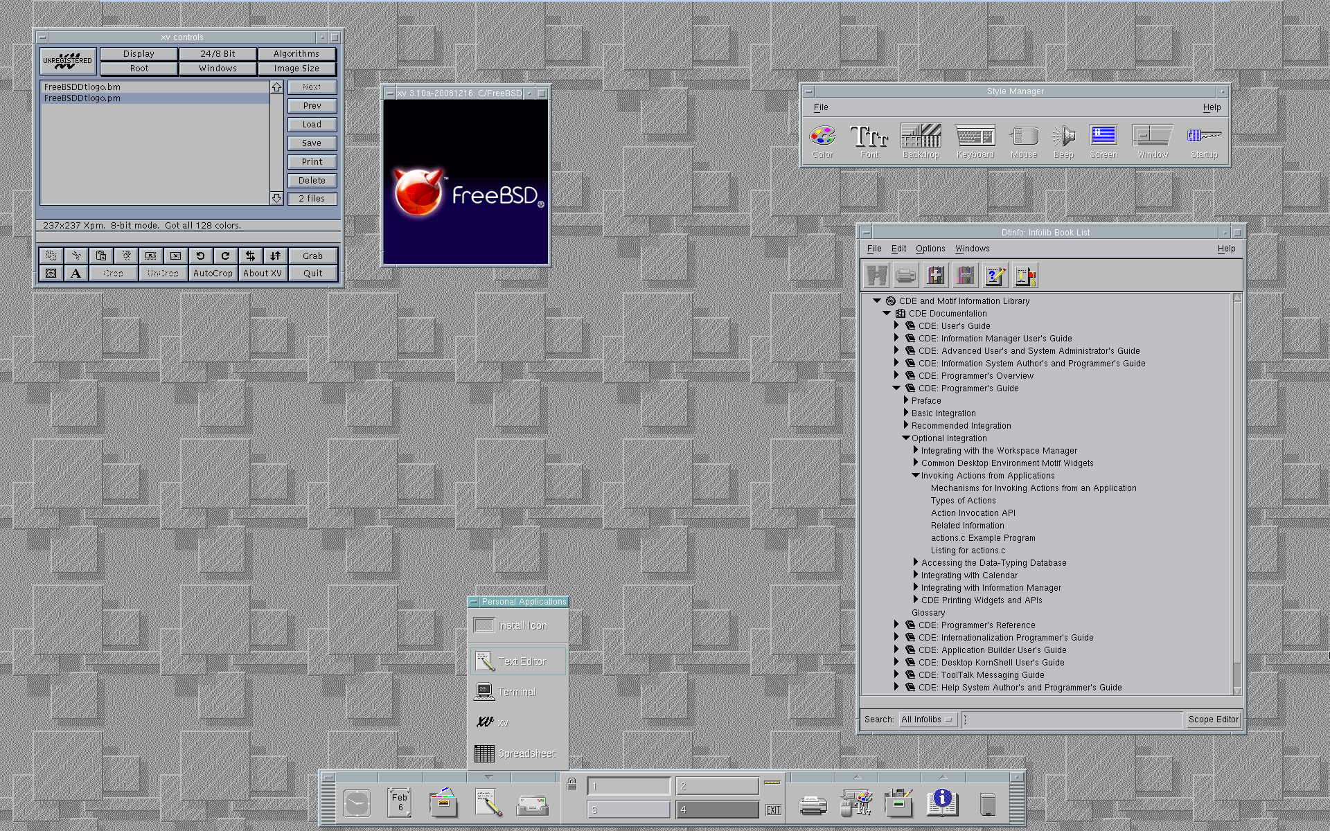 Setting up Common Desktop Environment for modern use The FreeBSD Forums