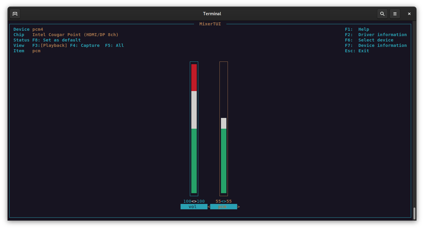 Configuring HDMI audio to work well in Gnome3.38 Volume control not working. How can we enable