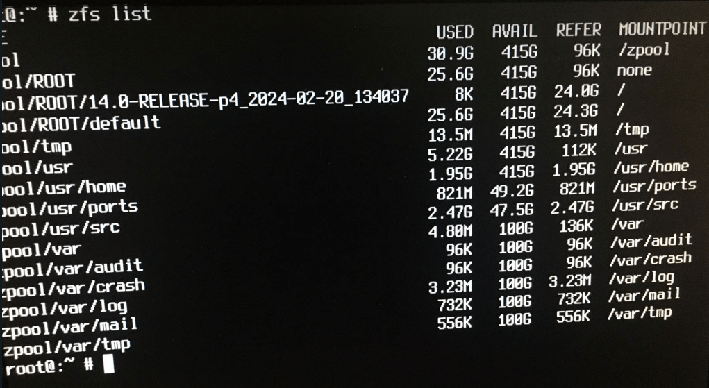 ZFS ZFS Not automatic Mount after upgrade from 13.2 Release to 14.0