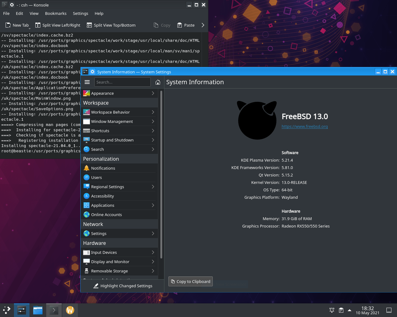 KDE & Wayland The FreeBSD Forums