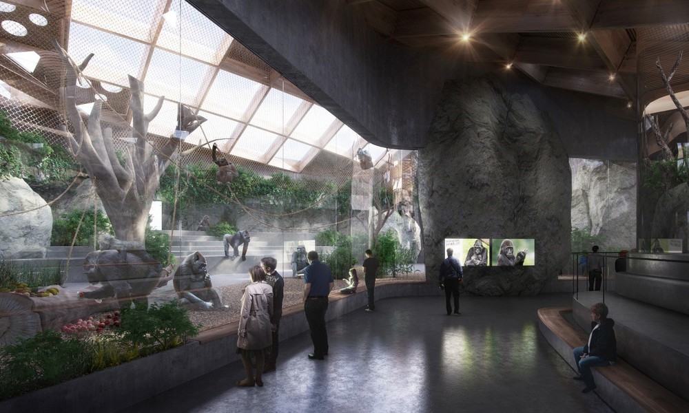Modern and Environmentally friendly Zoo design. Frontier Forums