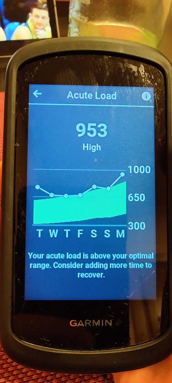Training Status, Load and Load Focus broken in Garmin Connect Edge