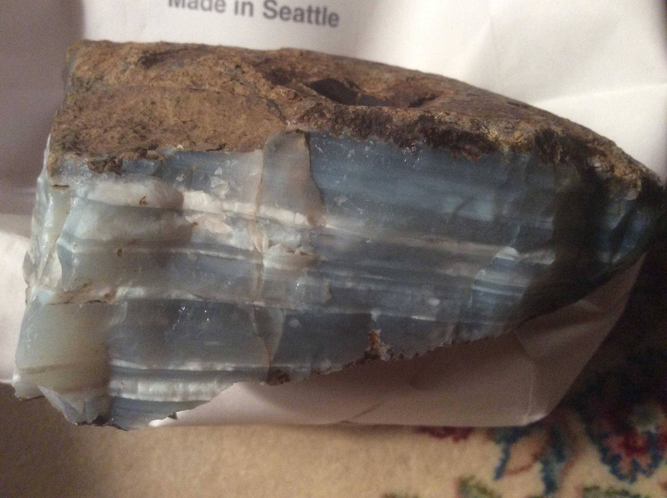 Is this Ellensburg Blue agate? Gem Related Discussion IGS Forums