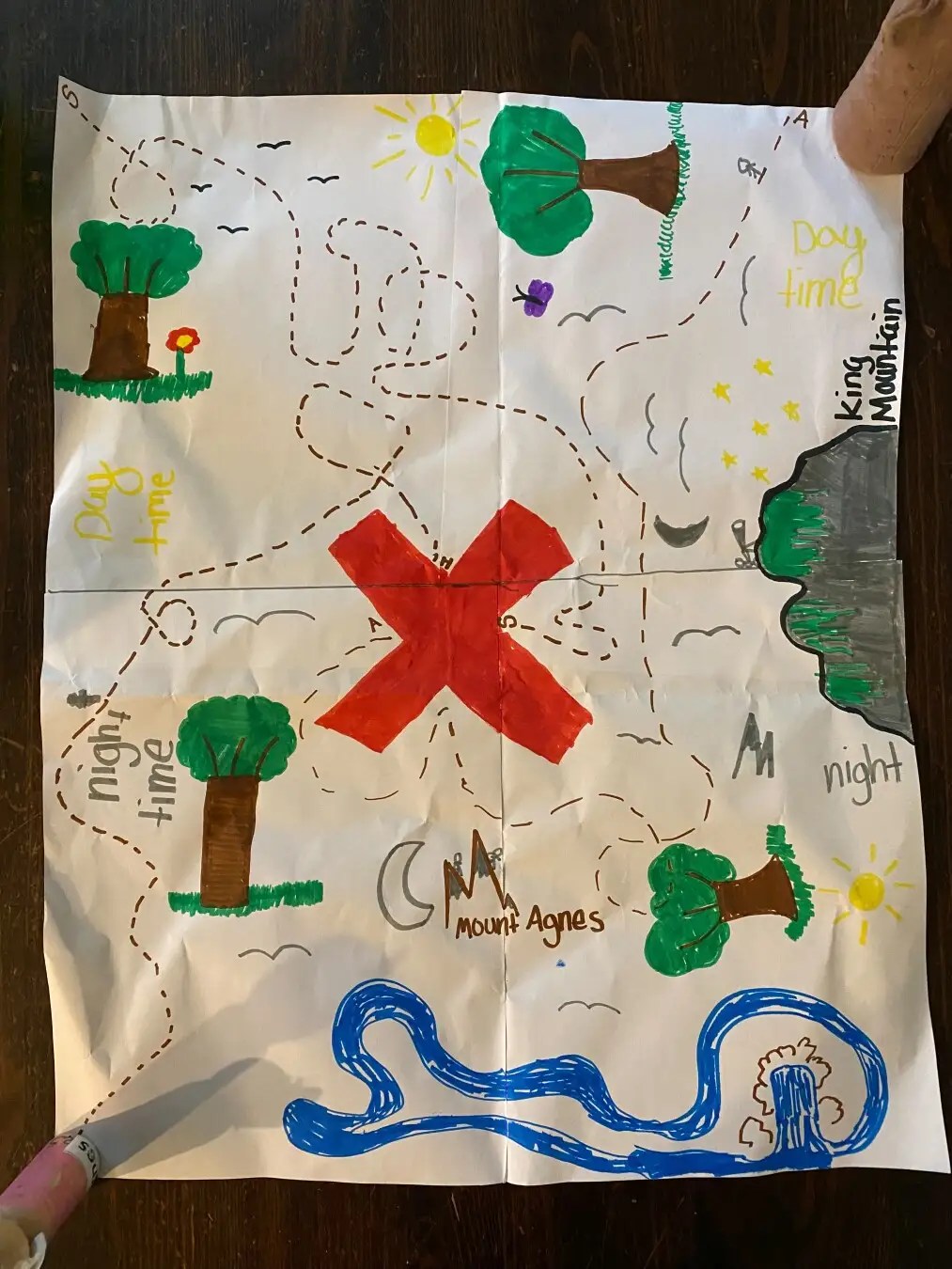 X Marks The Spot Treasure Map Calendar • X Marks The Spot Pirate