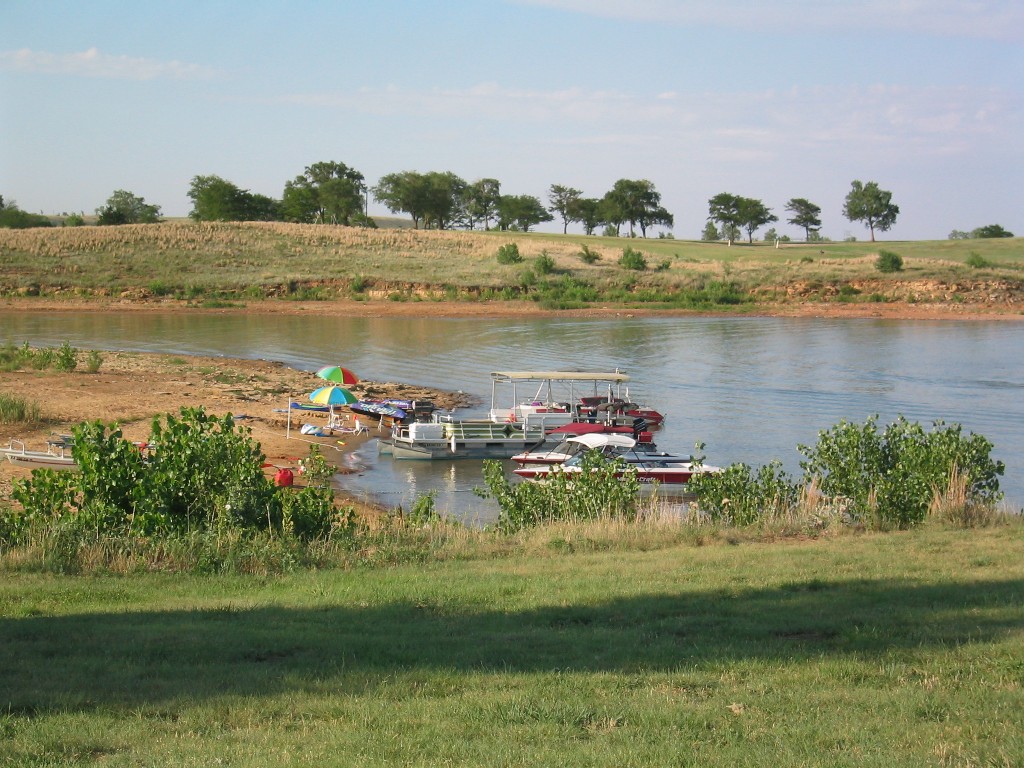 Family Boats, Beautiful Weather Lake Wilson, KS Members Albums