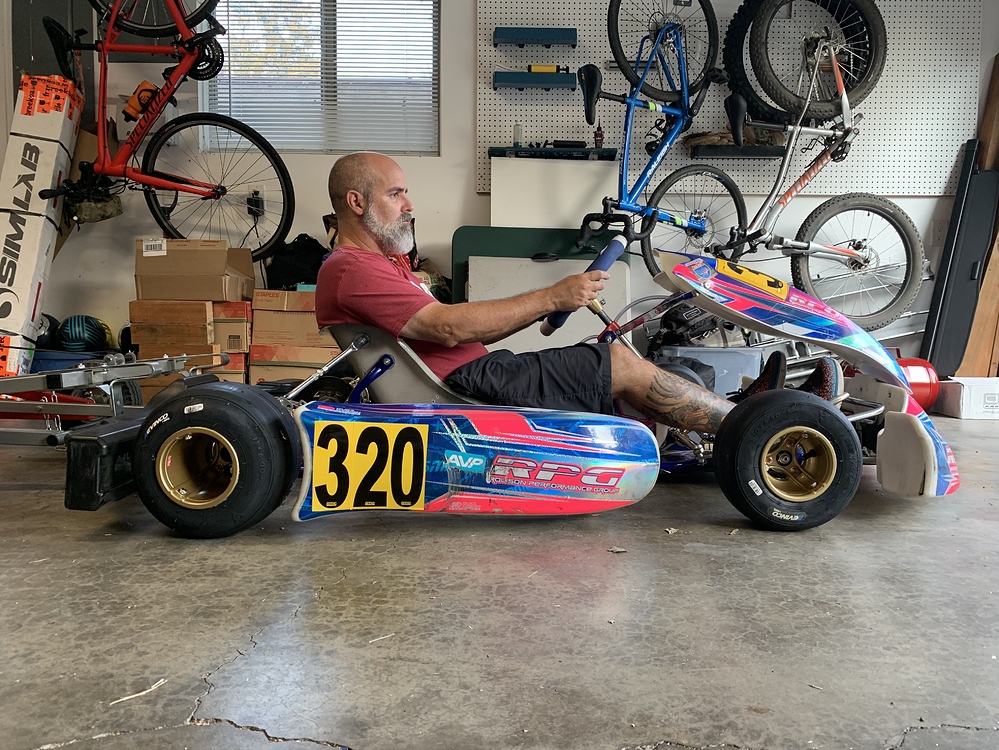 New Kart New Seat Position OTK Chassis Setup, Tires & Handling