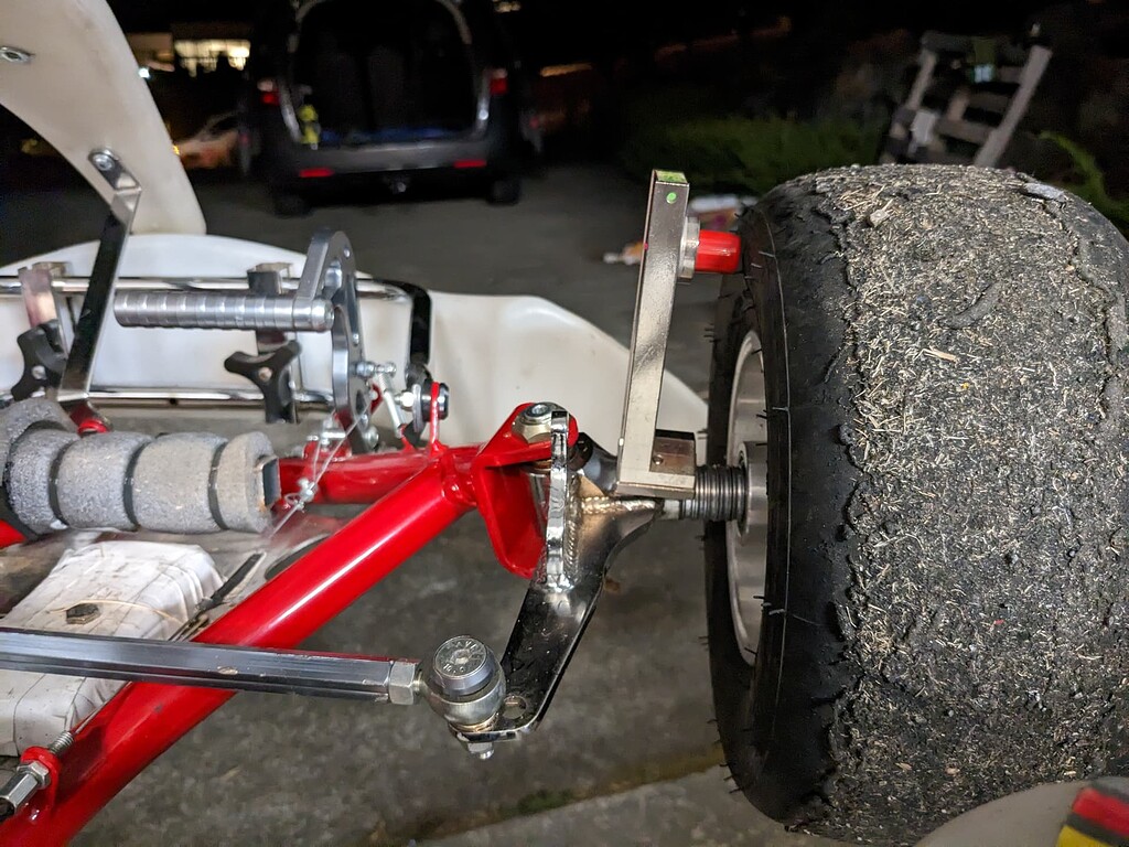 How to adjust camber, older kart? Chassis Setup, Tires & Handling
