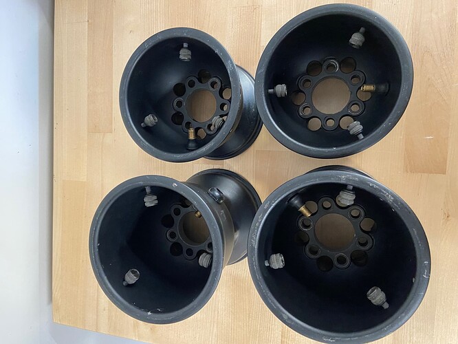 Freeline / Compkart 180mm / 130mm Magnesium Kart Wheels Classifieds
