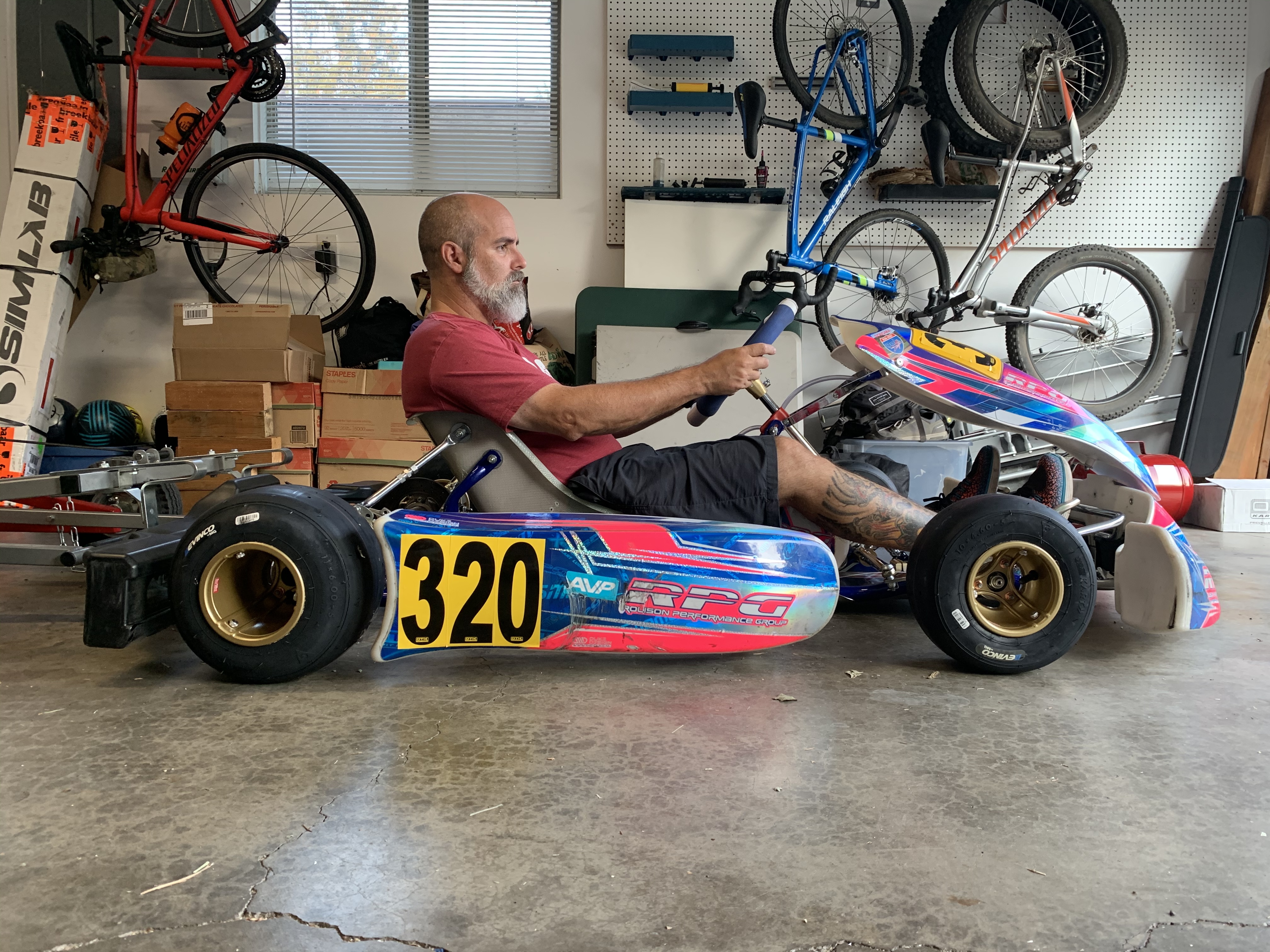 New Kart New Seat Position OTK Chassis Setup, Tires & Handling