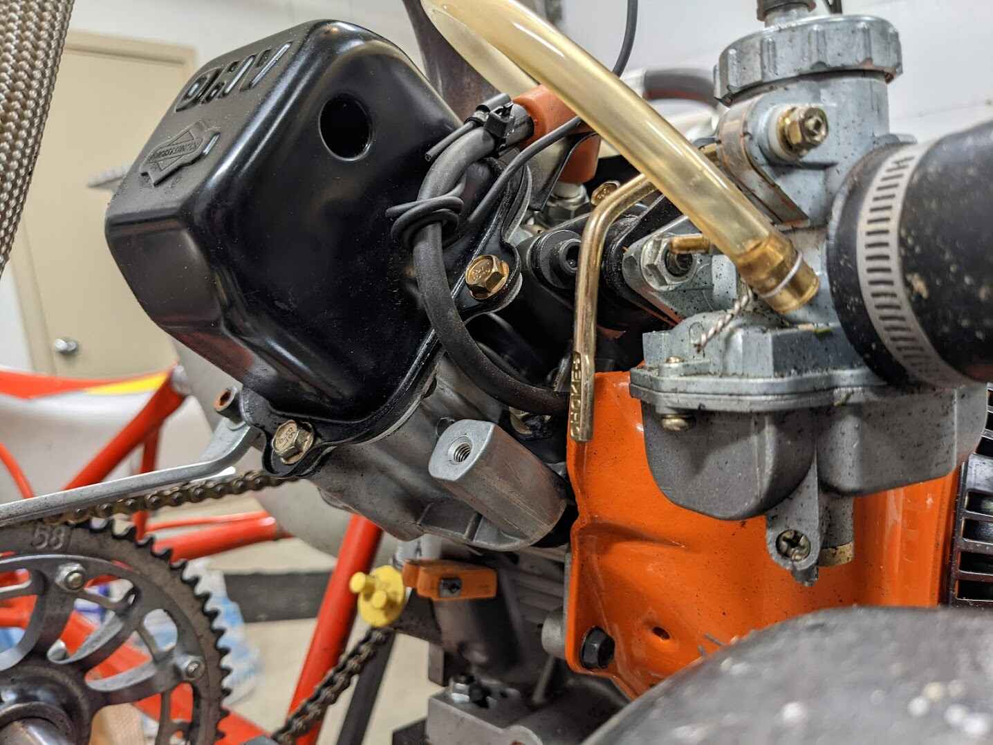 How to install LO206 valve vent / breather tube? 4 Stroke Kart Engine