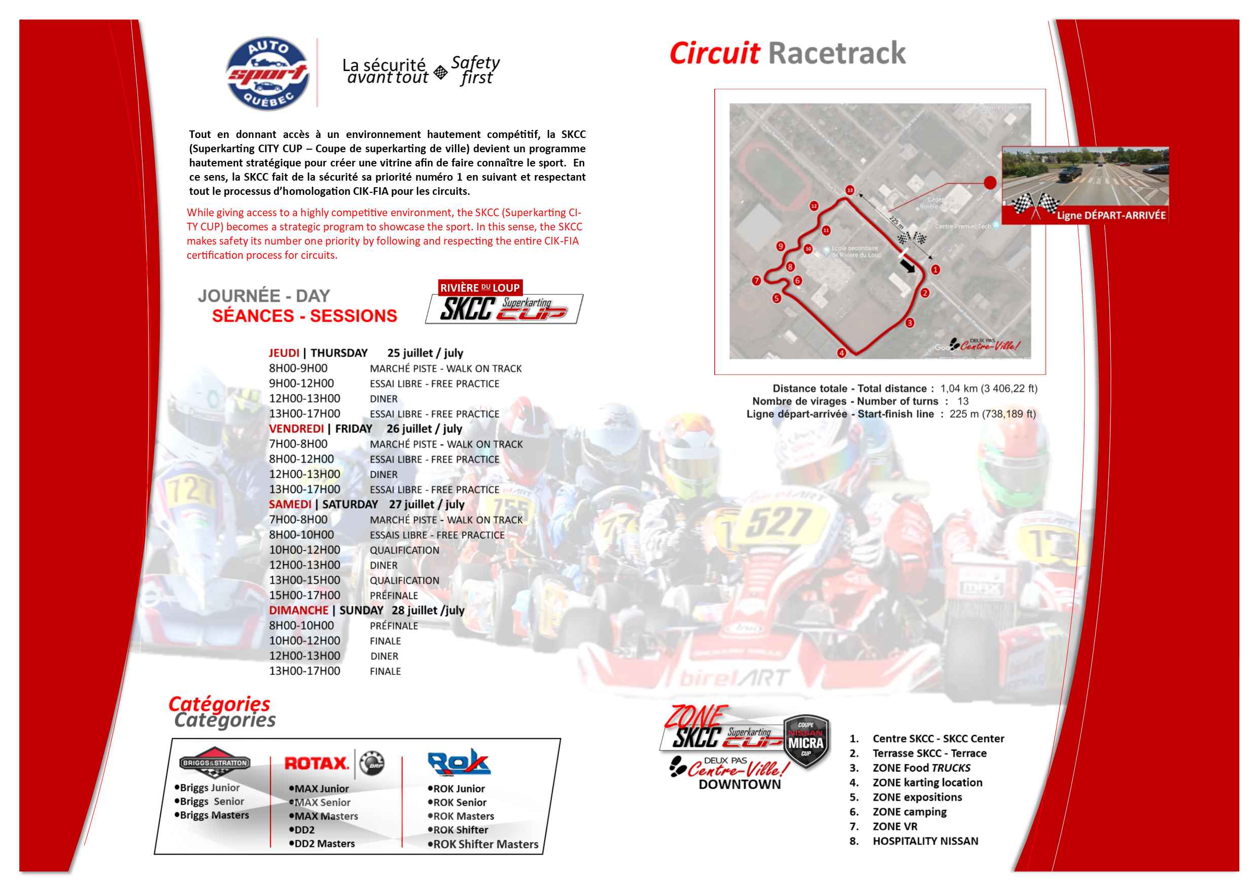 Rivièredu Loup, Canada To Hold opening round of SKCC Karting Events