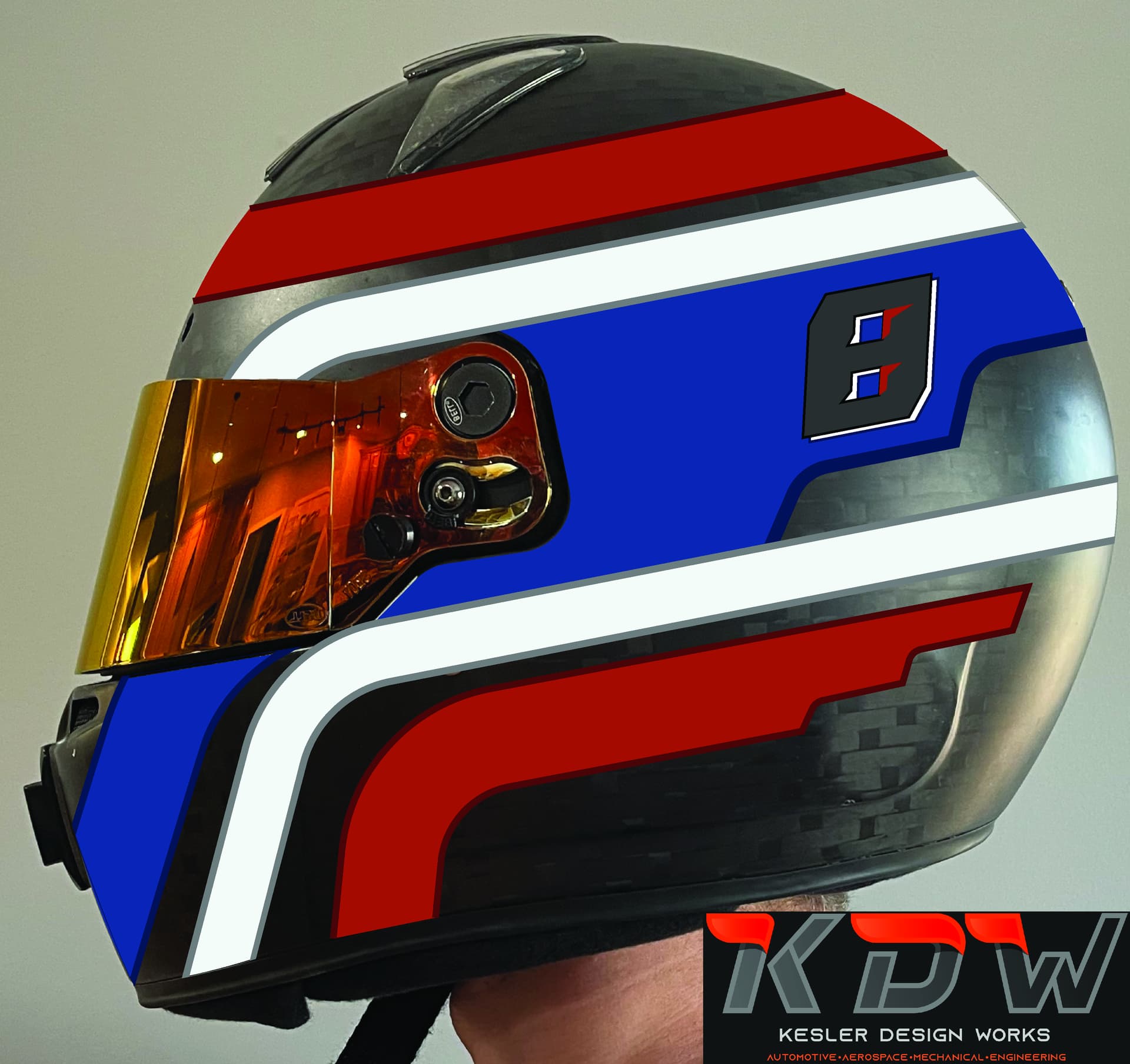 Custom Helmet Sticker Kits KartPulse Presented by TBD