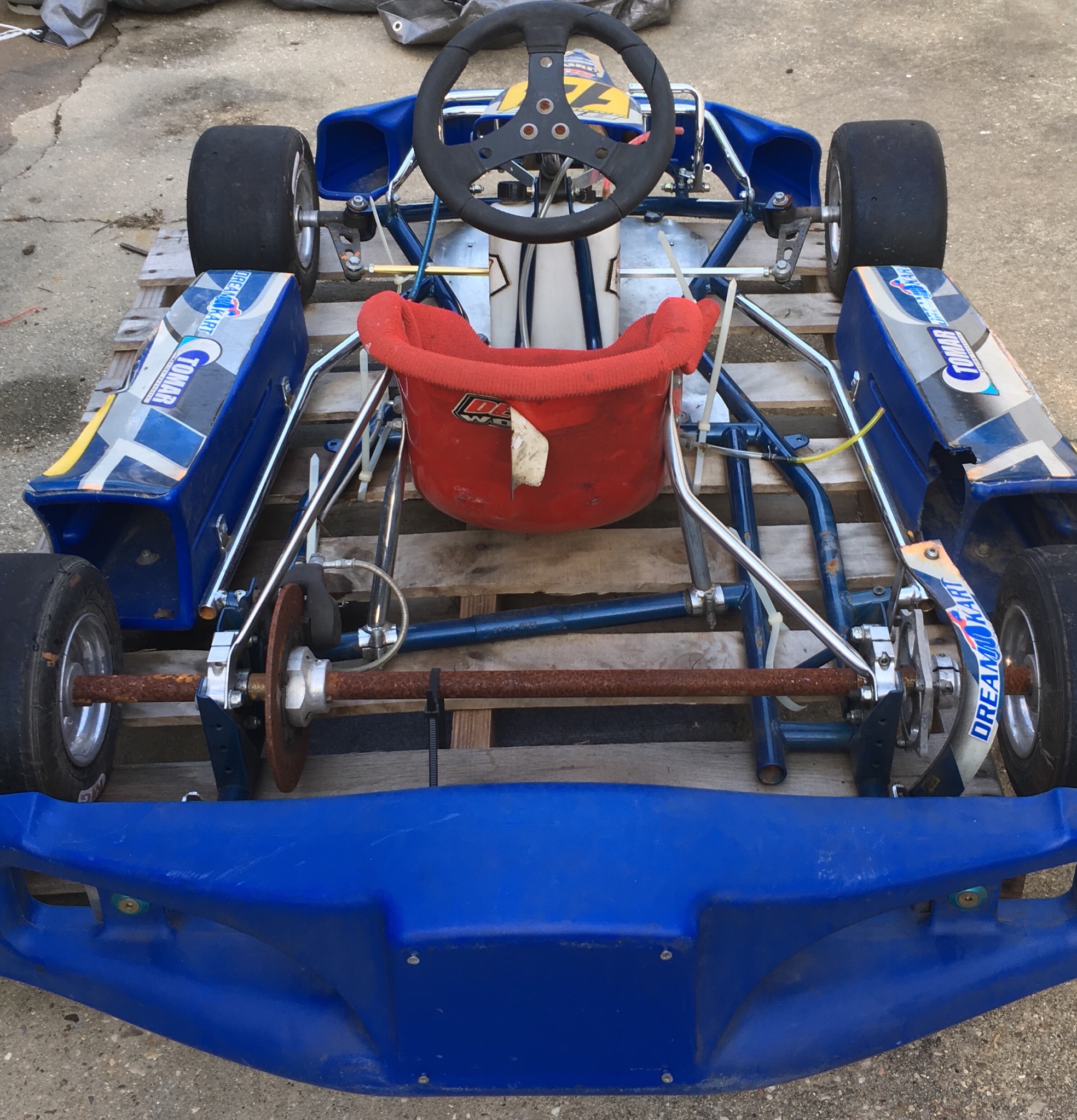 Question About This GoKart Chassis Setup, Tires & Handling Forum