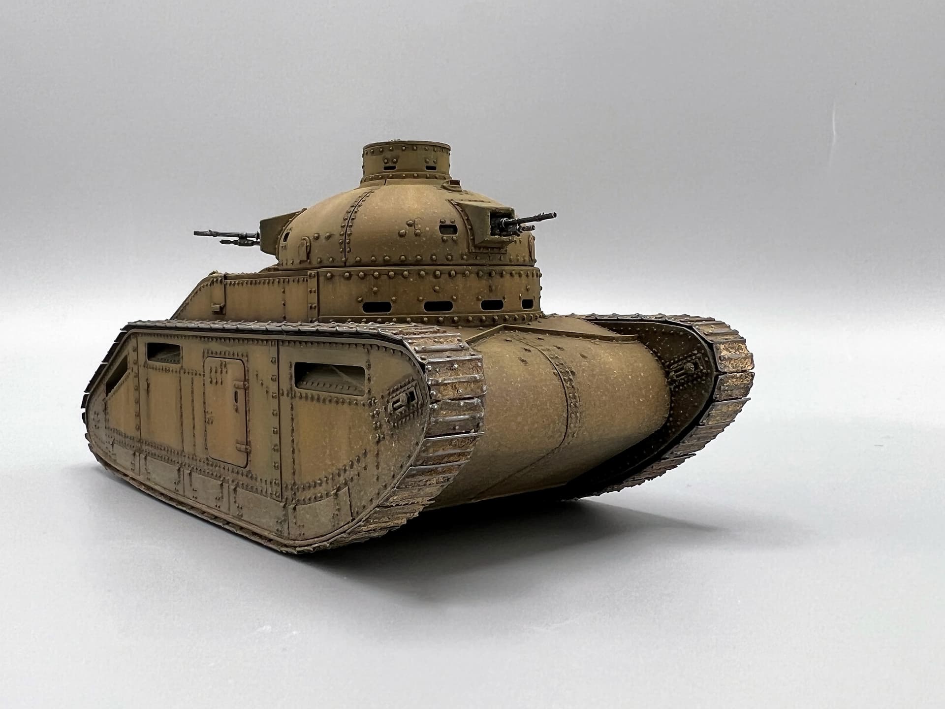 The onion dome tank Vickers No. 1 WWI & Interwar KitMaker Network